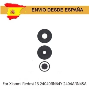 Cristal Camara Trasera + Adhesivo para Xiaomi Redmi 13 - 24040RN64Y 2404ARN45A - Imagen 1 de 1