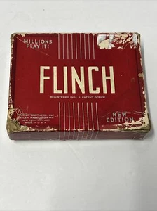 Vintage Flinch Card Game, New Edition, Parker Brothers Inc - Picture 1 of 3