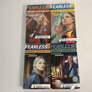Fearless By Francine Pascal Double Edition 1 2 3 4 Paperback LOT 25 26 27 28 - Picture 1 of 3