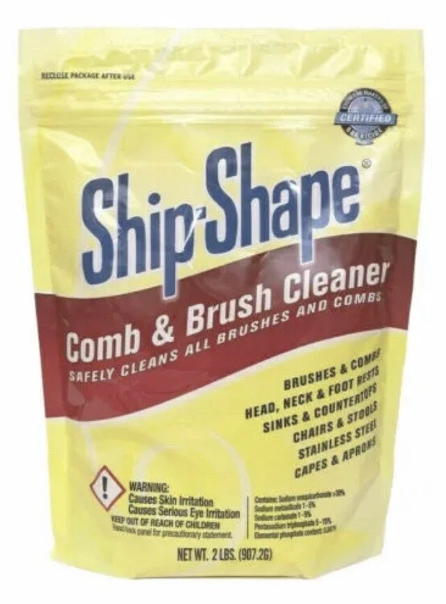 4 Lbs (2 x 2 Lbs)  Ship-Shape Powder Brush & Comb Cleaner Lot - Image 1 of 1