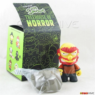 Kidrobot The Simpsons Treehouse of Horror - Groundskeeper Willie vinyl figure - Image 1 of 3