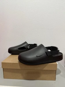 Nike Calm Mule Black FD5130-001 Basic Active Slides Mens Size 13 - Picture 1 of 5