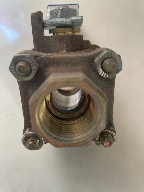 NIBCO T-595/590-Y Bronze Ball Valve Size 1/4"