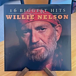 Willie Nelson – 16 Biggest Hits 2x LP 2020 TANGERINE color vinyl EX - Picture 1 of 4