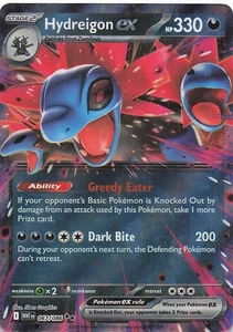 Hydreigon ex Double Rare Holo SV: White Flare 067/086 NM - Picture 1 of 2