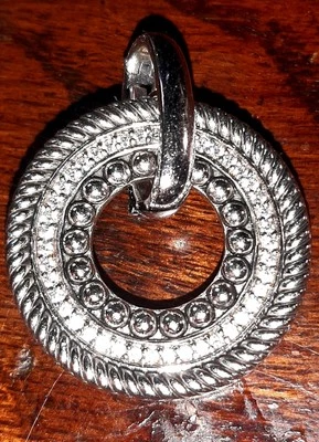 Pendente -ti Sento Milano - Argento 925 Con Zirconi - Immagine 1 di 4