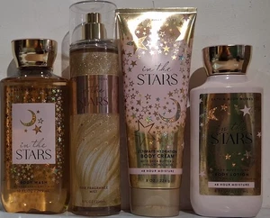 Bath & Body Works In The Stars Body Wash,Mist ,Cream, & Lotion 4pc Gift Set  - Picture 1 of 1