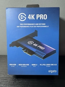 Elgato 4K Pro - 8K60 Passthrough & 4K60 Capture for PC, PS5, Xbox Series X - Afbeelding 1 van 2