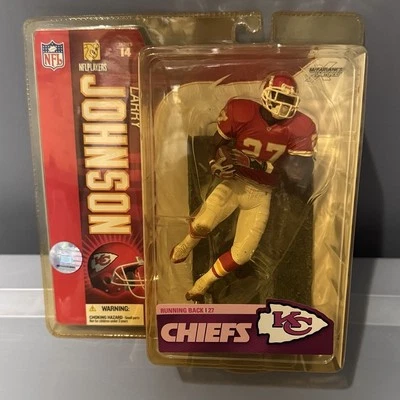Larry Johnson #27 Kansas City Chiefs McFarlane NFL Series 14 Sportspicks 2006 Foto 1 de 3