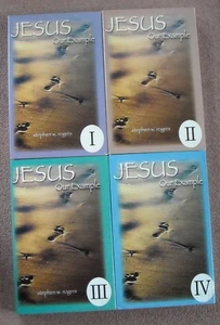 JESUS OUR EXAMPLE ~ 4 VOLUME SET ~ STEPHEN ROGERS ~ CHURCH OF CHRIST ~ LIKE NEW - Picture 1 of 10