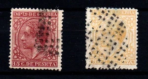 España nº 188/89. Año 1877. Ref 0691 - Imagen 1 de 1