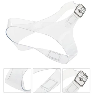  3 Paar Anti Rutsch Schuhgreifer Damen Fersenfix Riemen transparent abnehmbar - Bild 1 von 10