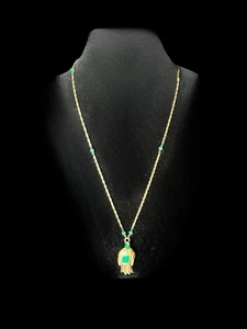 Brosche Halskette - Bild 1 von 10