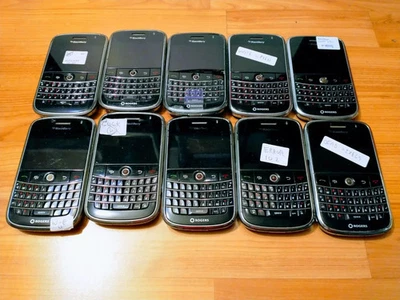 *DEFECTIVE* LOT OF 10x BLACKBERRY BOLD 9000 CELL PHONE QWERTY CELLULAR UNLOCKED - Image 1 of 2