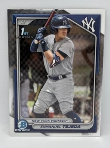 2024 1st Bowman Chrome Emmanuel Tejada Yankees BCP-103 - Picture 1 of 1