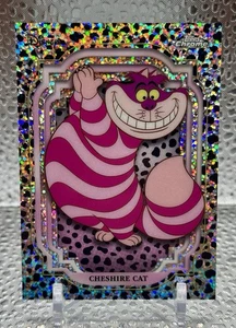 2024 Topps Chrome Disney Cheshire Cat Black and White Speckle #/101 - Bild 1 von 2