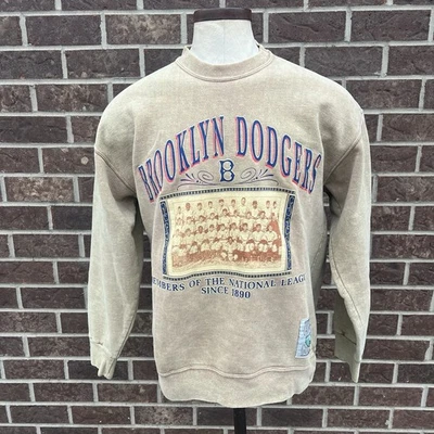 Vintage Brooklyn Dodgers Cooperstown Collection Nutmeg Mills Sweatshirt Large - Image 1 of 4