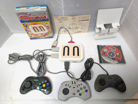 Sega Saturn Sbom Multi Tap HC-736 HC-735 3Controllers Saturn Bomberman SS Japan