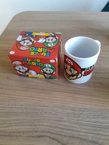 Super Mario Its A Me Mario Boxed Mug - Picture 1 of 5
