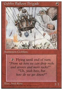 Goblin Balloon Brigade - Light Play MTG 4th Edition - Picture 1 of 1