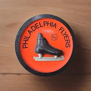 Placa de pared vintage Philadelphia Flyers años 70 retro talla 9,5" - Imagen 1 de 2