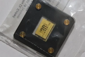 🧭 🇩🇪 GERMANY PURE GOLD 1/500 OZ. REUNIFICATION MEDAL SEALED WITH COA B88#5CP3 - Picture 1 of 5