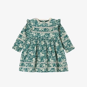 John Lewis, Heirloom Collection Floral Long Sleeve Dress, 9-12 Months 3169121... - Picture 1 of 5
