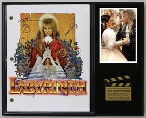 Labyrinth Reproduction Signed Movie Script Wood Plaque Display - Picture 1 of 8