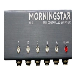 Morningstar Engineering ML5 True-Bypass Loop Switcher * NEW * pedal switch - Picture 1 of 2