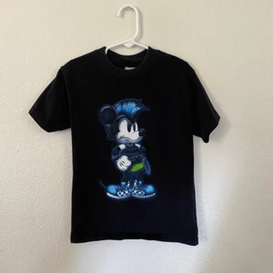 Mickey Mouse Punk Graphic T-Shirt - Picture 1 of 5