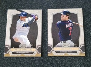 2014 TOPPS TRIPLE THREADS GOLD PARALLEL SINGLES #d/99 - YOU PICK