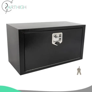 Storage Tool Box W/2x Chain For Truck Garage Auto Repairing Works 30"x14"x16" - Picture 1 of 14