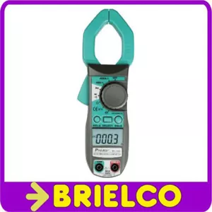 PINZA AMPERIMETRICA DIGITAL MULTIFUNCION 400A AC/DC ALTERNA Y CONTINUA BD4702 - Imagen 1 de 1