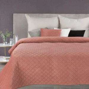 Tagesdecke Bettüberwurf Decke Überwurf MILO 170X210 CM rosa - Bild 1 von 4