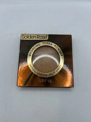 Golden Rose BRONZING TERRA POWDER Shade 101 SPF 15 Made In Turkey  17g - Image 1 of 4