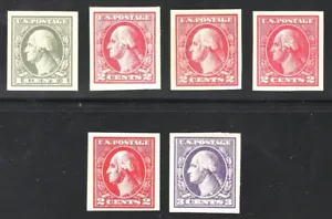 Scott#531-#535 MNH OG 1918 1-3c Imperforates GEMS Complete Set $495 - Picture 1 of 2