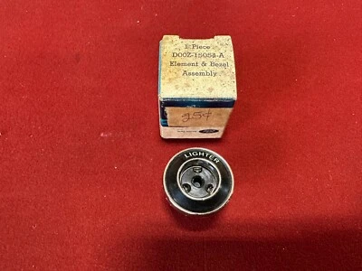 NOS 1970-1971 FORD TORINO GT CYCLONE ENCENDEDOR DE CIGARROS D00Z-15054-A FoMoCo 70-71 Foto 1 de 2