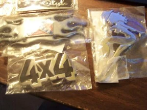 4 New southern belt buckles Southern girl 4X4 Mud flap girl Flames mint sealed - Picture 1 of 5