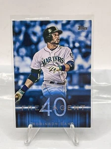 2015 Topps #F40-2 Robinson Cano Free Agent Seattle Mariners - Picture 1 of 2