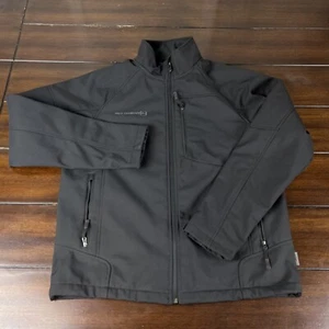 Free Country Men's Jacket Black M Long Sleeve Lining Zip Up Zippered Pockets - Picture 1 of 9