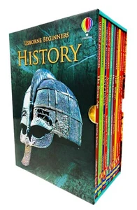 NEW Usborne Beginners History 10 Books Collection Educational Kids Gift Library! - Bild 1 von 1