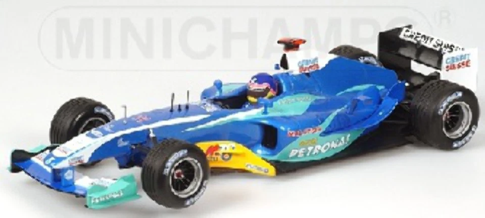 Minichamps 1:43 SSAUBER PETRONAS SHOWCAR 2005 J. VILLENEUVE - 400050081 - Image 1 of 1