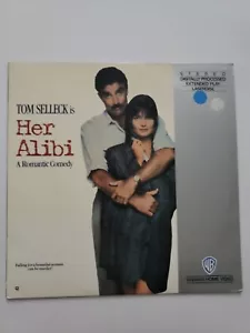 Her Alibi (Laserdisc, Widescreen, 11835) Tom Selleck Combined Shipping - Picture 1 of 2