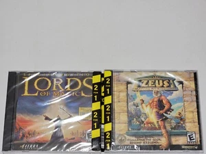 NEW (Read) PC Game Set: Lords of Magic Special Edition & Zeus Master of Olympus - Picture 1 of 16