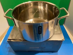Neu ~ Eva Trio Edelstahl Multi verkleideter Topf, 6,5 Liter, LAGERTOPF - Versandfrei - Bild 1 von 7