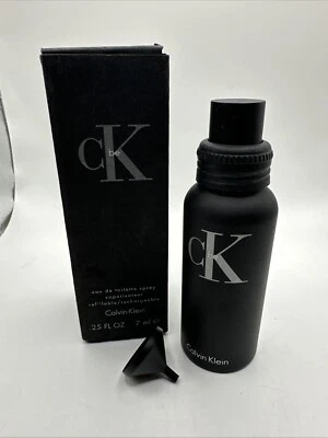 CALVIN KLEIN CK BE RECARGABLE/RECARGABLE .25 FL OZ (botella) Foto 1 de 3