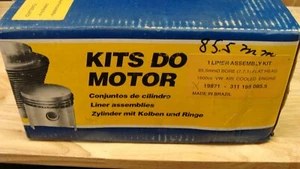 VW Piston & Cylinder kit - 85.5mm Original for 1600 engine Type 1 Brazil - Picture 1 of 4
