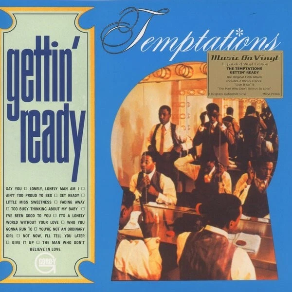 The Temptations - Gettin' Ready LP - 180 Gram Vinyl Album - SEALED NEW UK RECORD - Image 1 of 1