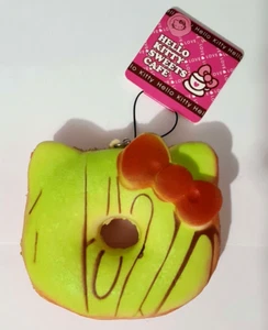 2010 Hello Kitty Sweets Cafe Jumbo Donut Squishy w/ Tag - Picture 1 of 5