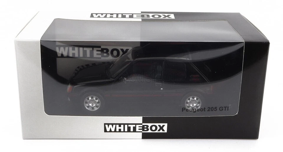 PEUGEOT 205 GTI 1.9 1988 FASE 1 METAL NERO WHITEBOX WB124161 1/24 124161